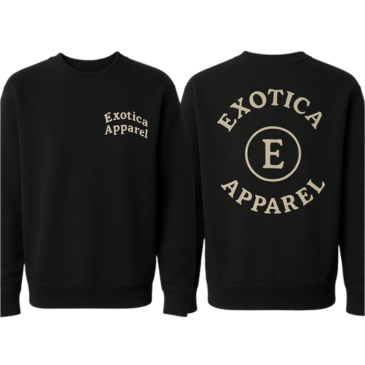 Exotica Crewnecks (Black)